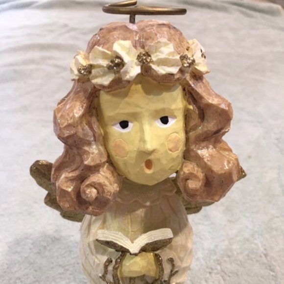 Christmas Angel Bobble Head In Original Box 9" - Picture 12 of 14